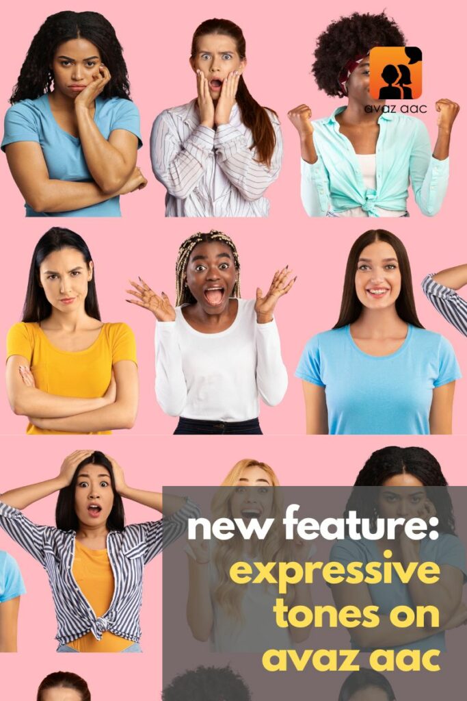 expressive tones on avaz aac