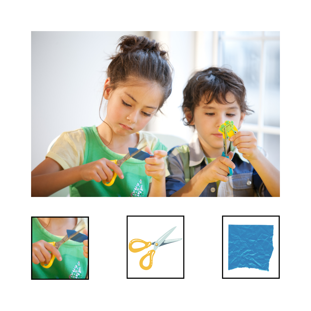 Identifying individual elements in a craft activity