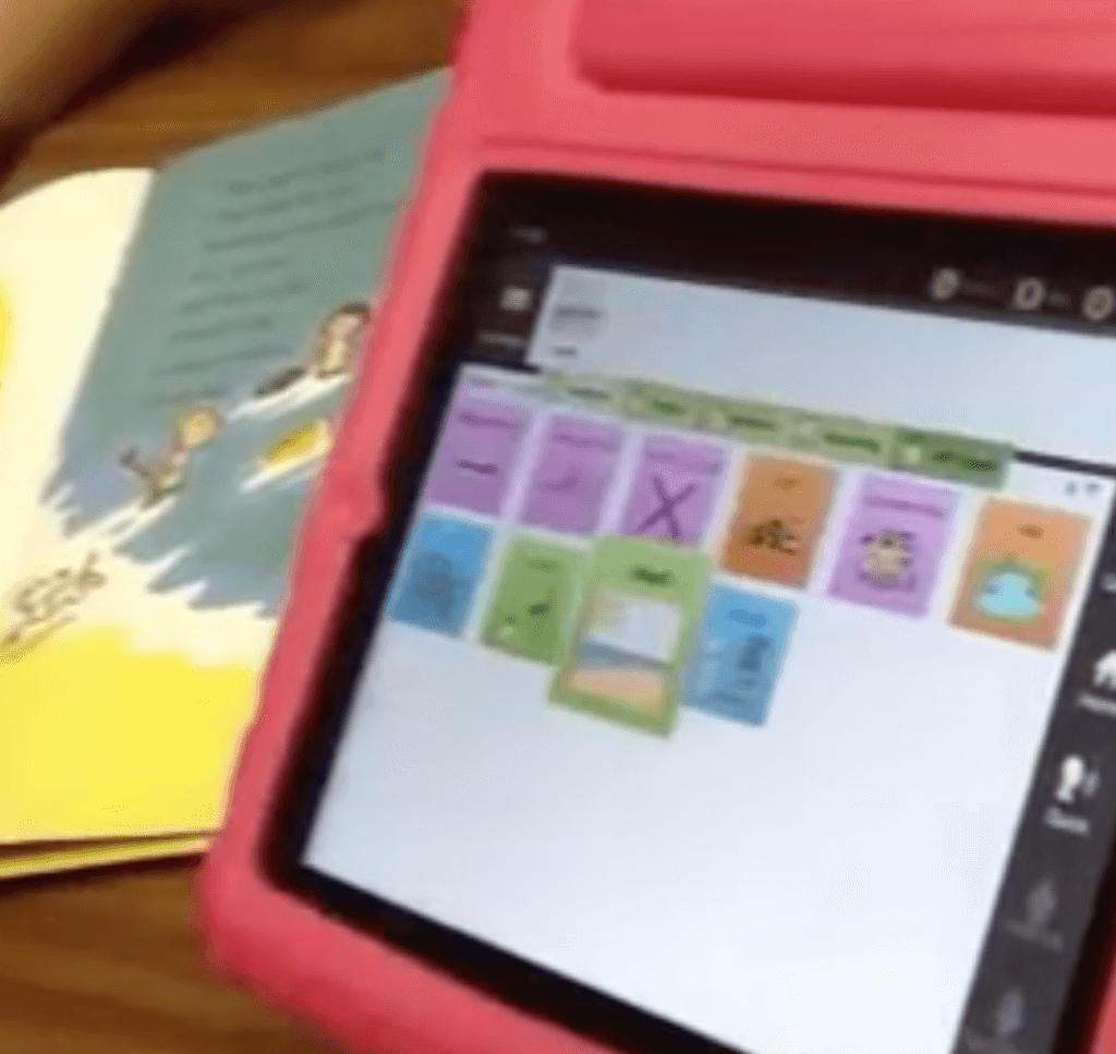 Shared reading with Avaz