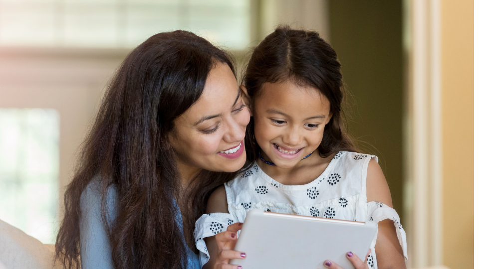 AAC Learner with Communication partner